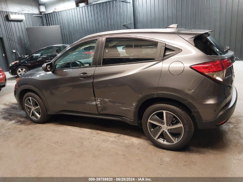 2021 Honda Hr-V Awd Ex-L VIN: 3CZRU6H79MM736576 Lot: 39759920