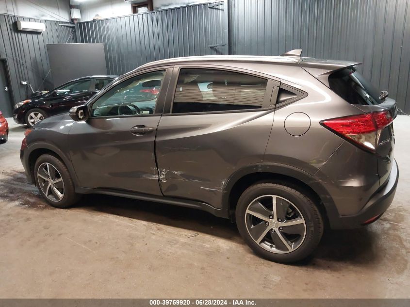 2021 Honda Hr-V Awd Ex-L VIN: 3CZRU6H79MM736576 Lot: 39759920