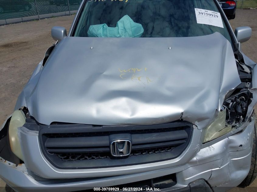 2003 Honda Pilot Ex-L VIN: 2HKYF18523H556793 Lot: 39759929