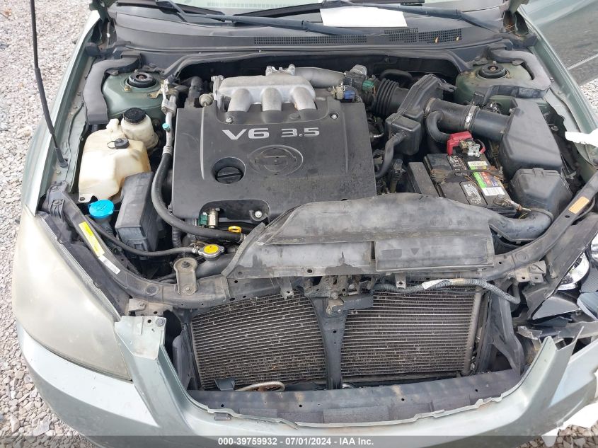 2005 Nissan Altima 3.5 Sl VIN: 1N4BL11D25C386844 Lot: 39759932