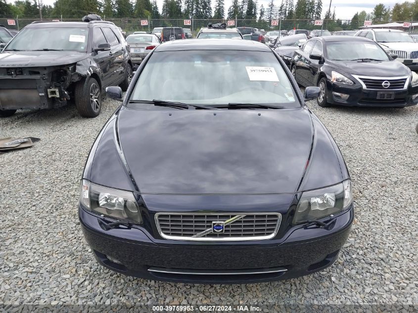 2005 Volvo S80 2.5T VIN: YV1TS592051413427 Lot: 39759953