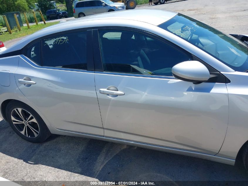 2022 Nissan Sentra Sv Xtronic Cvt VIN: 3N1AB8CV9NY269229 Lot: 39759954