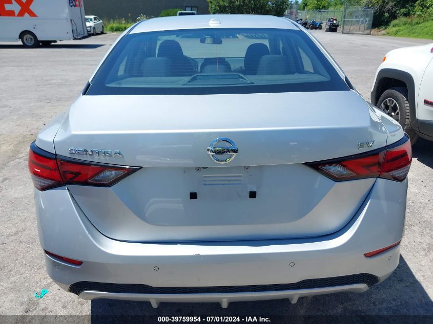 2022 Nissan Sentra Sv Xtronic Cvt VIN: 3N1AB8CV9NY269229 Lot: 39759954