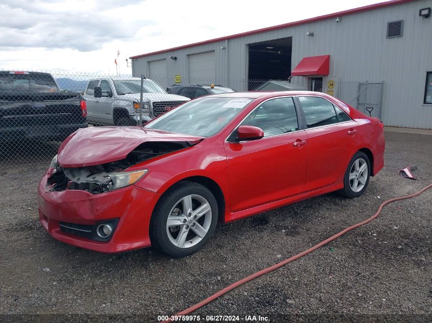 2013 Toyota Camry Se VIN: 4T1BF1FK5DU708339 Lot: 39759975