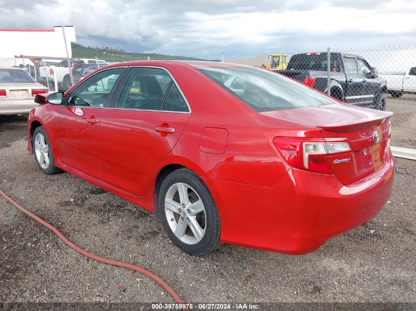 2013 Toyota Camry Se VIN: 4T1BF1FK5DU708339 Lot: 39759975