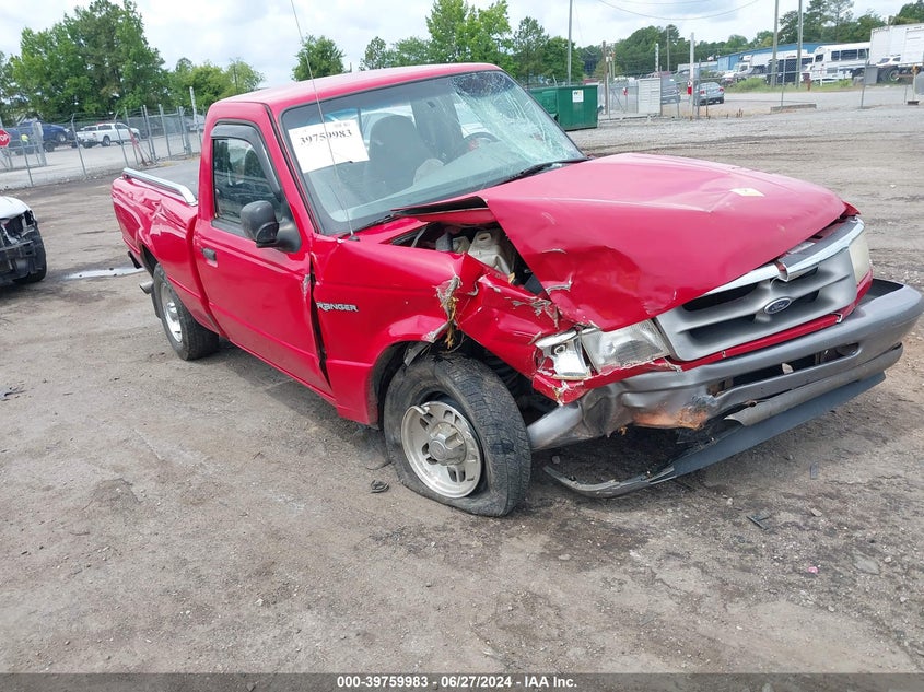 1997 Ford Ranger Splash/Xl/Xlt VIN: 1FTCR10A0VTA93562 Lot: 39759983