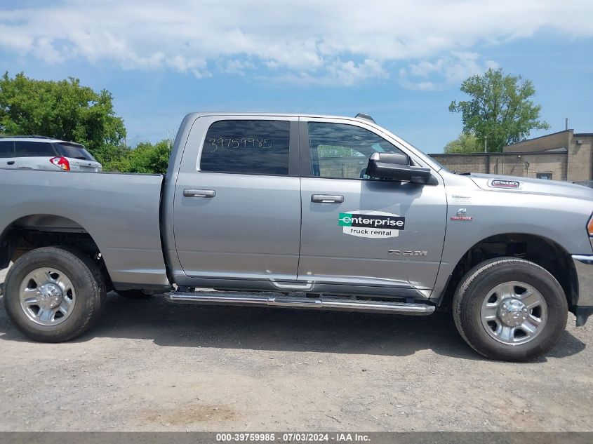 2022 Ram 2500 Big Horn 4X4 6'4 Box VIN: 3C6UR5DL2NG436027 Lot: 39759985