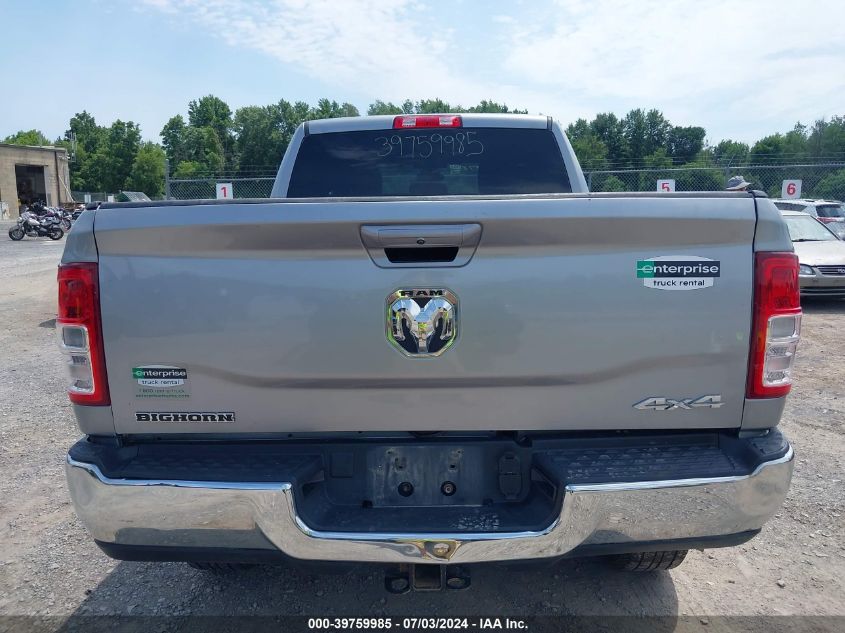 2022 Ram 2500 Big Horn 4X4 6'4 Box VIN: 3C6UR5DL2NG436027 Lot: 39759985