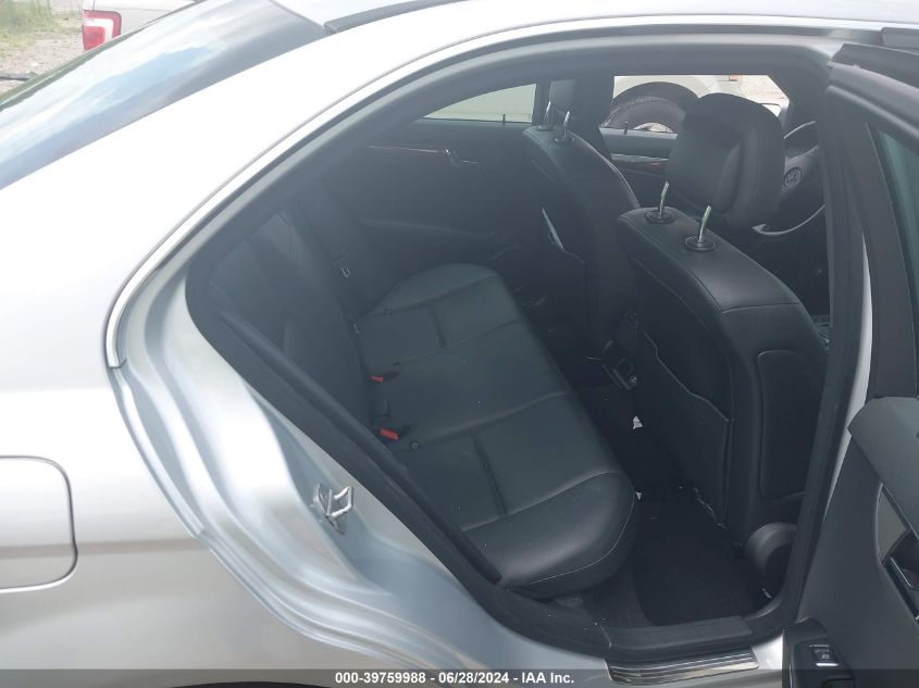 2011 Mercedes-Benz C 300 300 4Matic VIN: WDDGF8BB2BF650397 Lot: 39759988