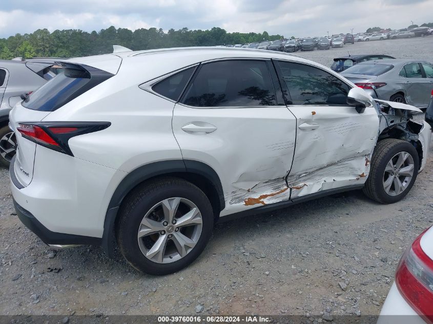 2017 Lexus Nx 200T VIN: JTJYARBZ6H2070843 Lot: 39760016