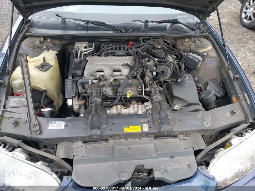 1995 Chevrolet Monte Carlo Ls VIN: 2G1WW12MXS9192513 Lot: 39760017