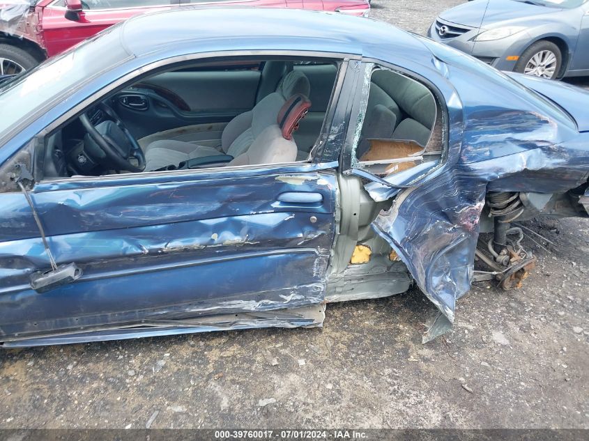 1995 Chevrolet Monte Carlo Ls VIN: 2G1WW12MXS9192513 Lot: 39760017