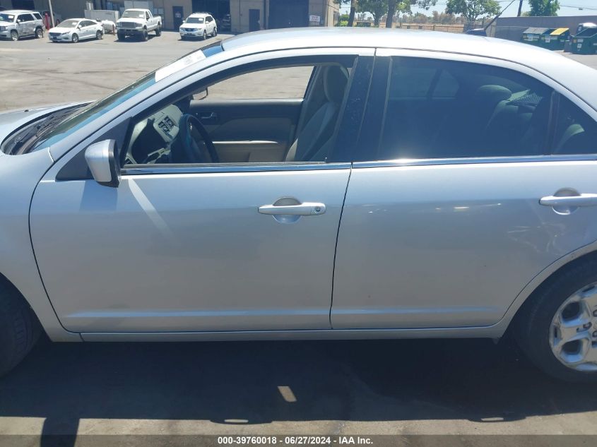 2010 Ford Fusion Se VIN: 3FAHP0HG9AR307173 Lot: 39760018