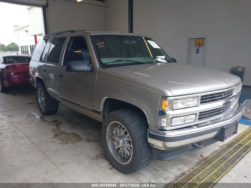 1GNEK13R1XJ480965 1999 Chevrolet Tahoe Z71