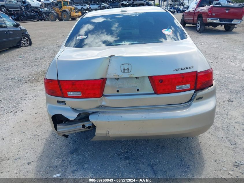 2005 Honda Accord 3.0 Ex VIN: 1HGCM66565A015841 Lot: 39760049