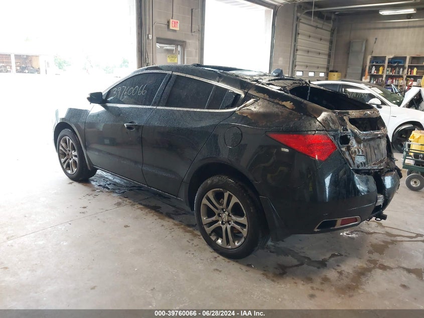 2010 Acura Zdx VIN: 2HNYB1H65AH501694 Lot: 39760066