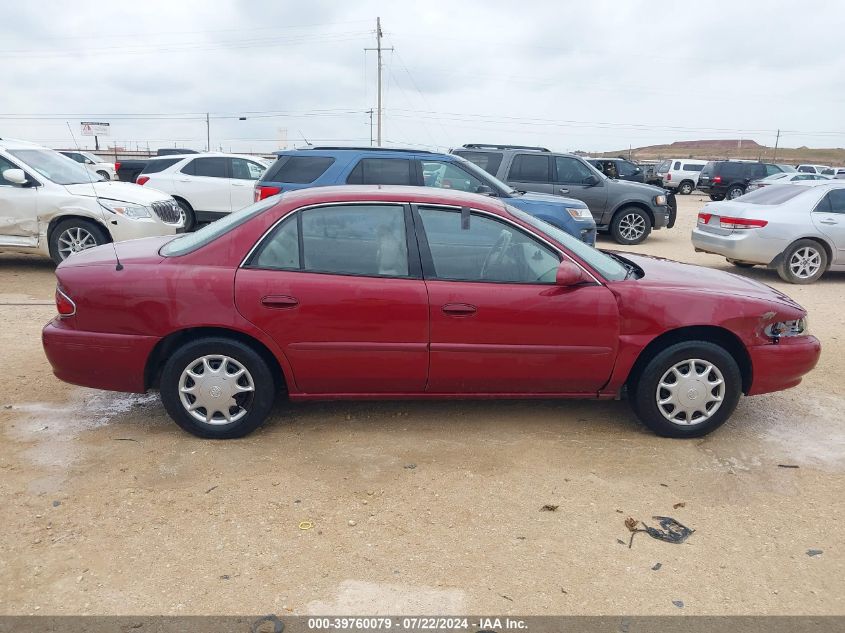 2004 Buick Century VIN: 2G4WS52J741242281 Lot: 39760079