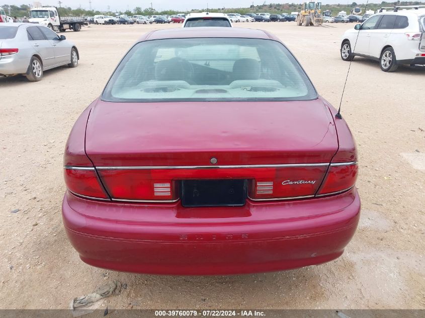 2004 Buick Century VIN: 2G4WS52J741242281 Lot: 39760079