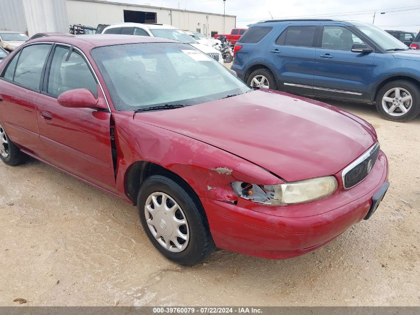 2004 Buick Century VIN: 2G4WS52J741242281 Lot: 39760079