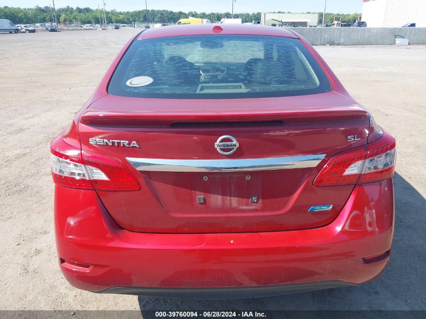 2014 Nissan Sentra Sl VIN: 3N1AB7AP5EY299181 Lot: 39760094