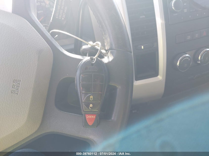 2009 Dodge Ram 1500 Slt/Sport/Trx VIN: 1D3HB13T69S766865 Lot: 39760112