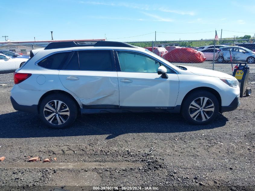 2019 Subaru Outback 2.5I Limited VIN: 4S4BSAJC9K3335529 Lot: 39760116