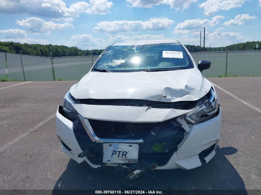 2022 Nissan Versa S 5-Speed Manual Transmission VIN: 3N1CN8BVXNL832299 Lot: 39760118