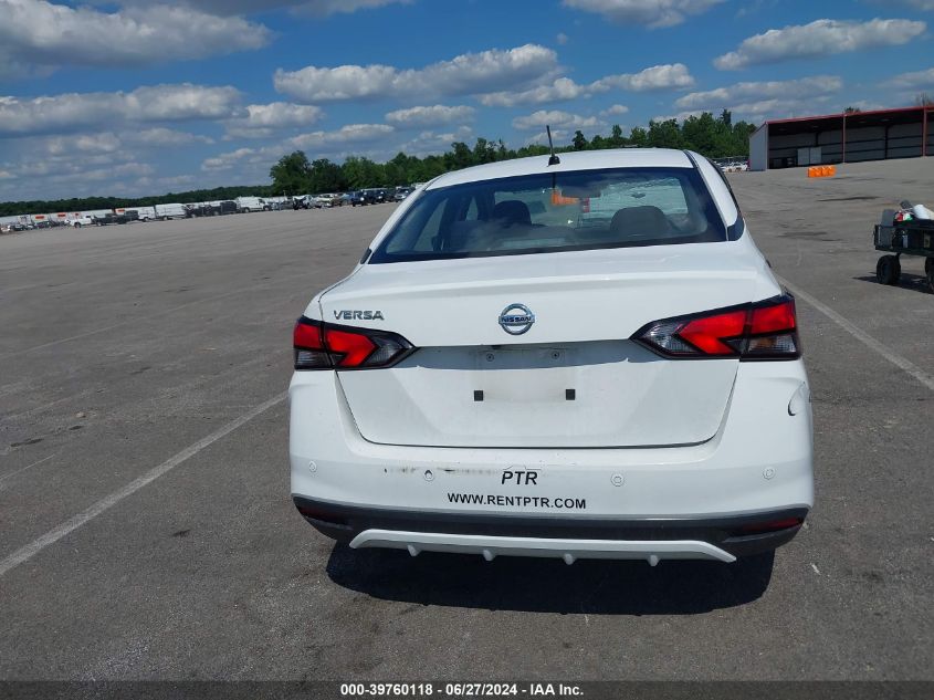 2022 Nissan Versa S 5-Speed Manual Transmission VIN: 3N1CN8BVXNL832299 Lot: 39760118