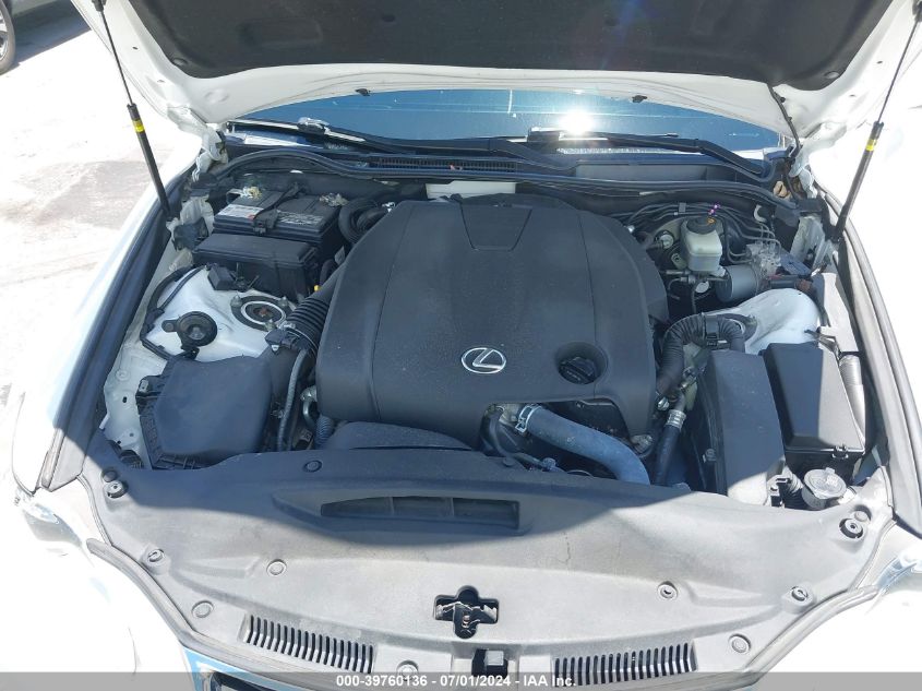 2015 Lexus Is 250 VIN: JTHBF1D28F5076648 Lot: 39760136