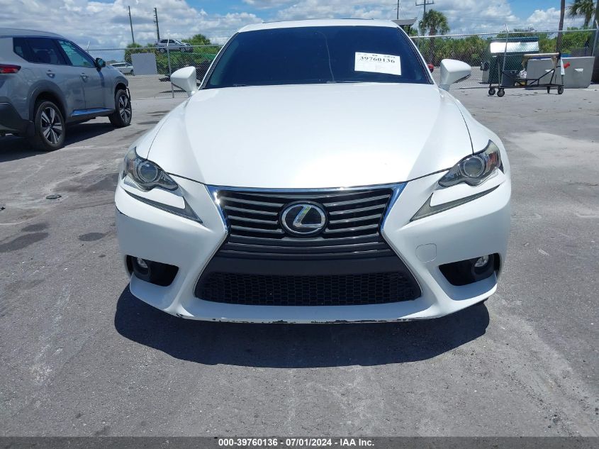 2015 Lexus Is 250 VIN: JTHBF1D28F5076648 Lot: 39760136