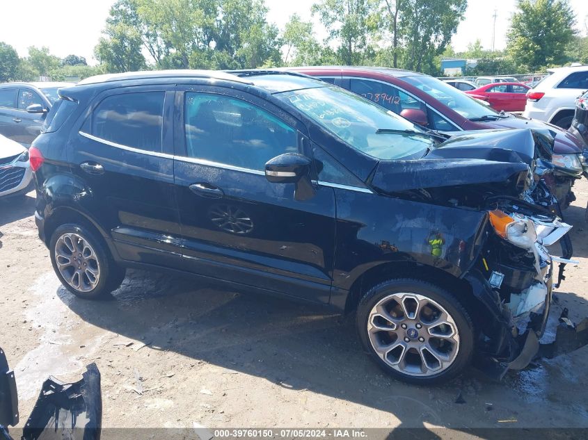 2020 Ford Ecosport Titanium VIN: MAJ6S3KL8LC343998 Lot: 39760150