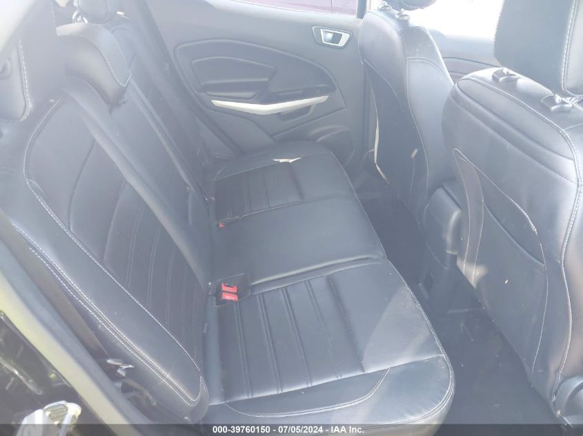 2020 Ford Ecosport Titanium VIN: MAJ6S3KL8LC343998 Lot: 39760150