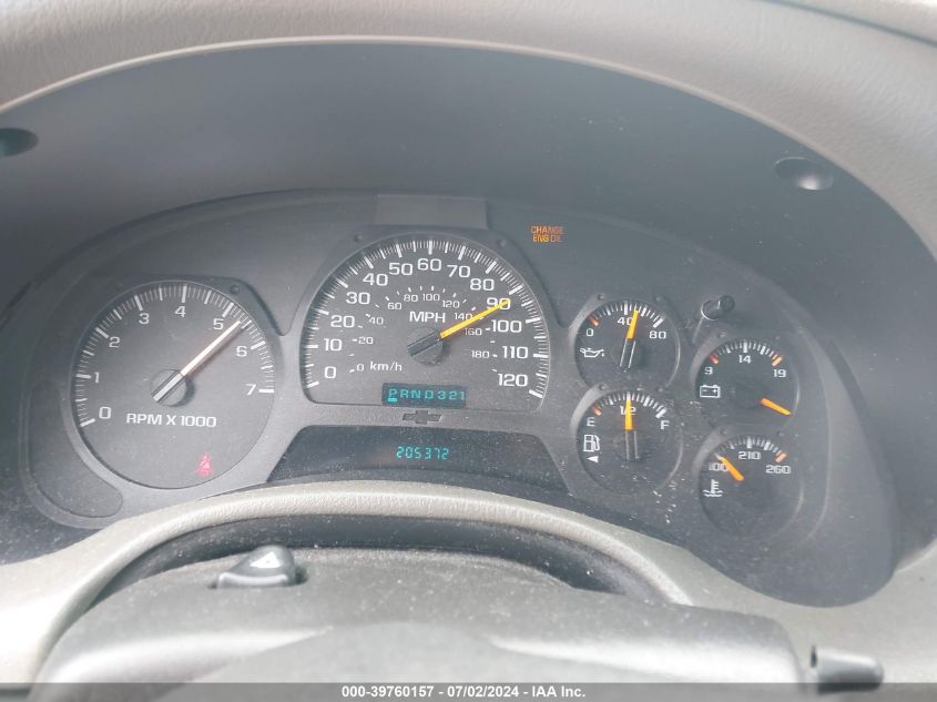 2003 Chevrolet Trailblazer VIN: 1GNDS13S232133499 Lot: 39760157