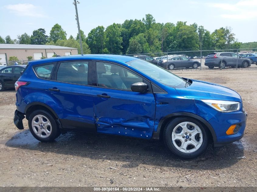 2017 Ford Escape S VIN: 1FMCU0F79HUB96722 Lot: 39760164