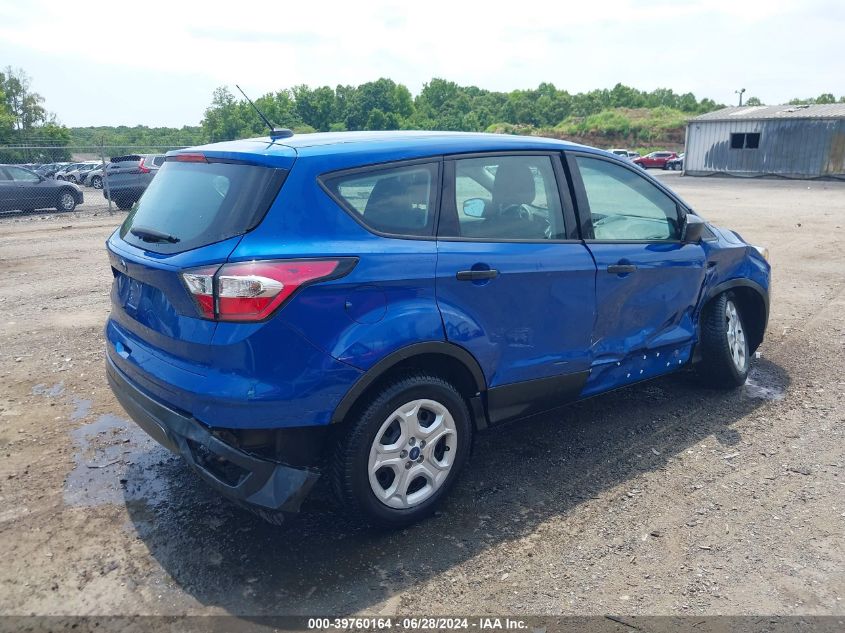 2017 Ford Escape S VIN: 1FMCU0F79HUB96722 Lot: 39760164