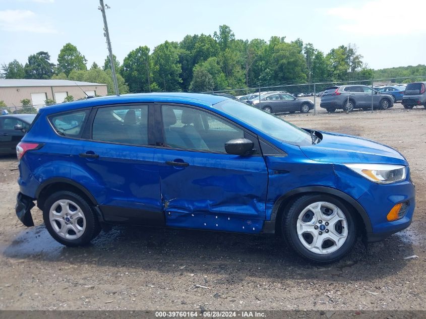 2017 Ford Escape S VIN: 1FMCU0F79HUB96722 Lot: 39760164