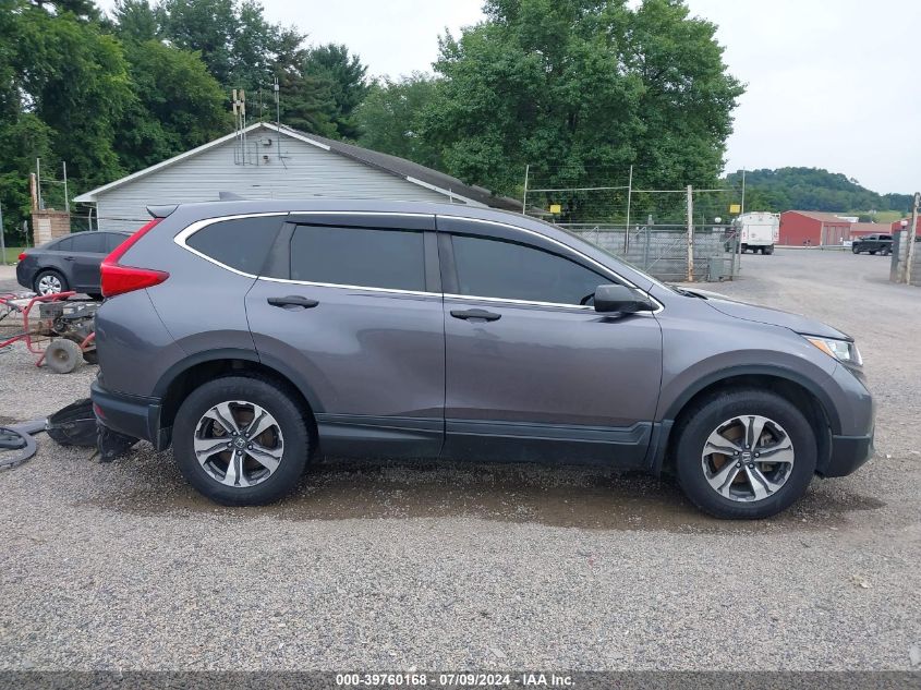 2019 Honda Cr-V Lx VIN: 2HKRW6H37KH206641 Lot: 39760168