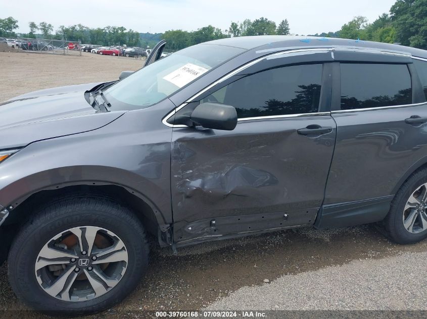 2019 Honda Cr-V Lx VIN: 2HKRW6H37KH206641 Lot: 39760168