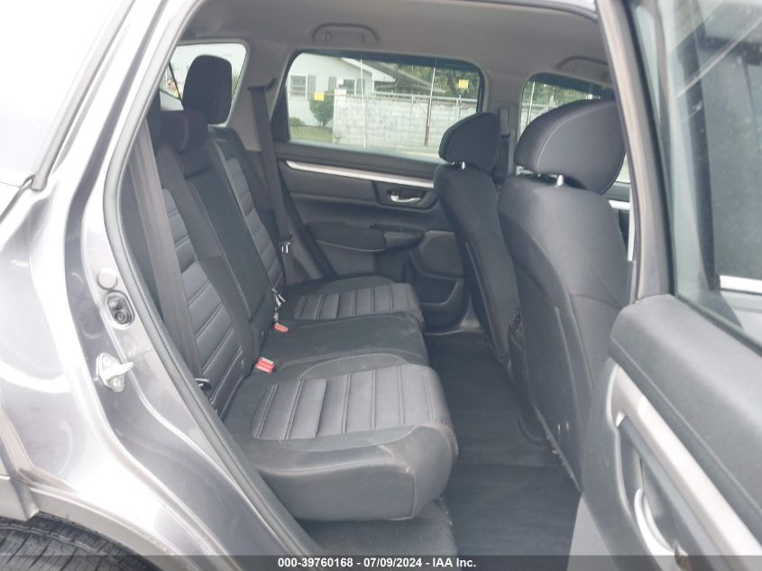 2019 Honda Cr-V Lx VIN: 2HKRW6H37KH206641 Lot: 39760168