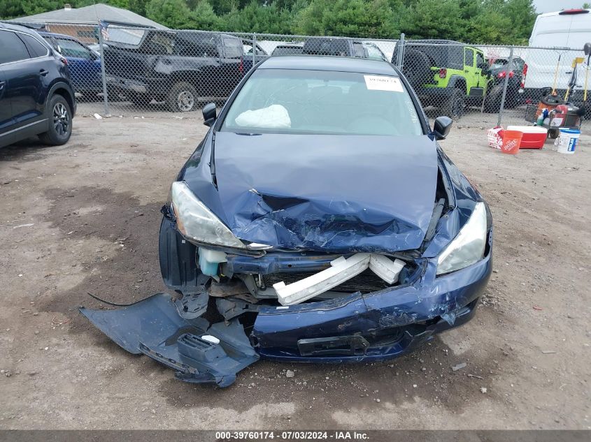 2006 Honda Accord 2.4 Se VIN: 1HGCM56336A110920 Lot: 39760174