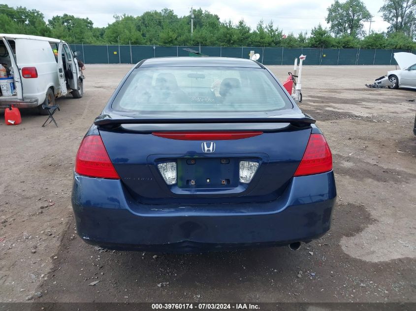 2006 Honda Accord 2.4 Se VIN: 1HGCM56336A110920 Lot: 39760174