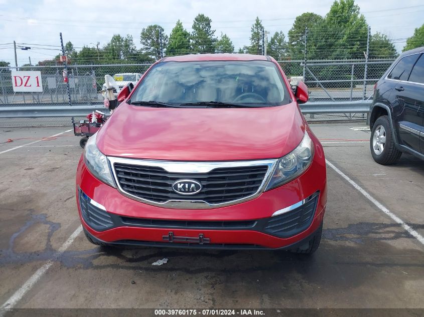 2012 Kia Sportage Lx VIN: KNDPB3A24C7327636 Lot: 39760175