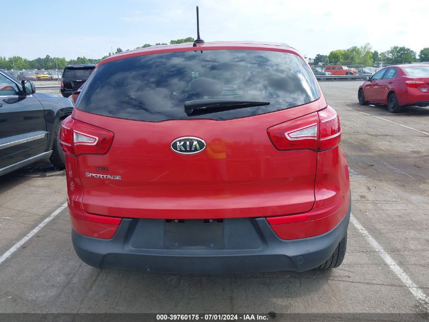 2012 Kia Sportage Lx VIN: KNDPB3A24C7327636 Lot: 39760175