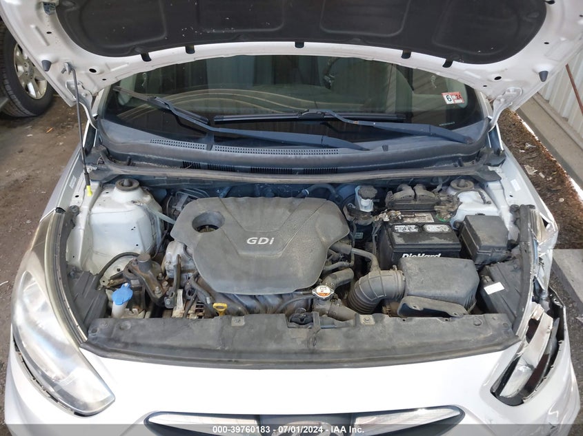 2012 Hyundai Accent Gs VIN: KMHCT5AE0CU024268 Lot: 39760183