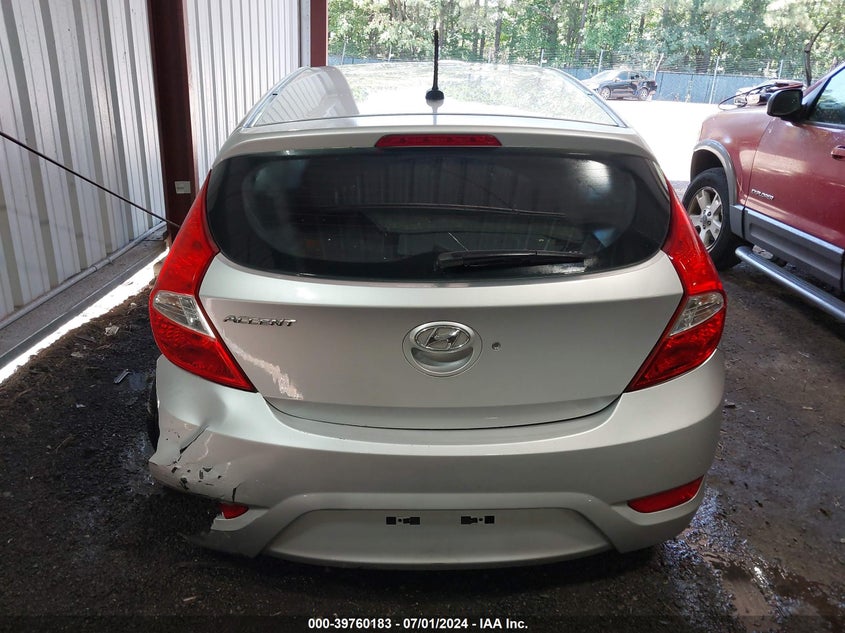 2012 Hyundai Accent Gs VIN: KMHCT5AE0CU024268 Lot: 39760183