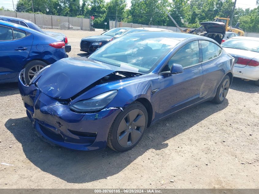 2023 TESLA MODEL 3 REAR-WHEEL DRIVE - 5YJ3E1EA0PF610143