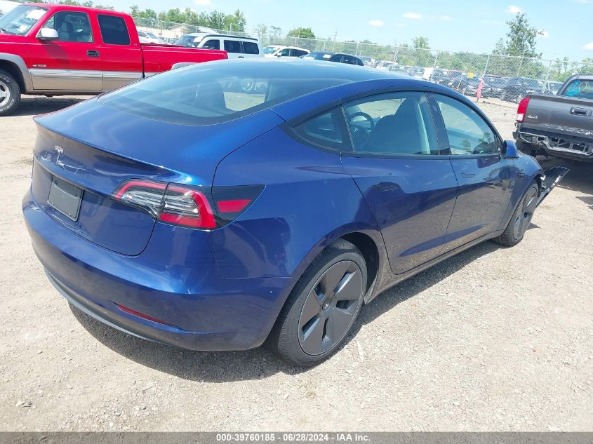 2023 TESLA MODEL 3 REAR-WHEEL DRIVE - 5YJ3E1EA0PF610143