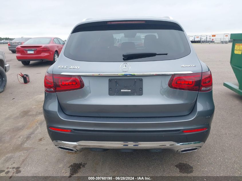 2022 MERCEDES-BENZ GLC 300 4MATIC SUV - W1N0G8EB2NV379882