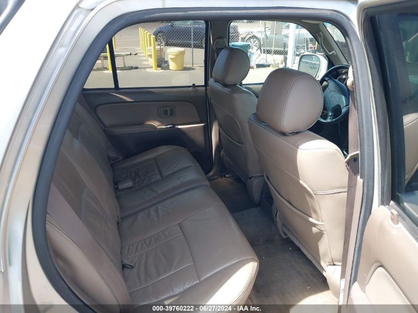 2002 Toyota 4Runner Sr5 V6 VIN: JT3HN86R629075555 Lot: 39760222