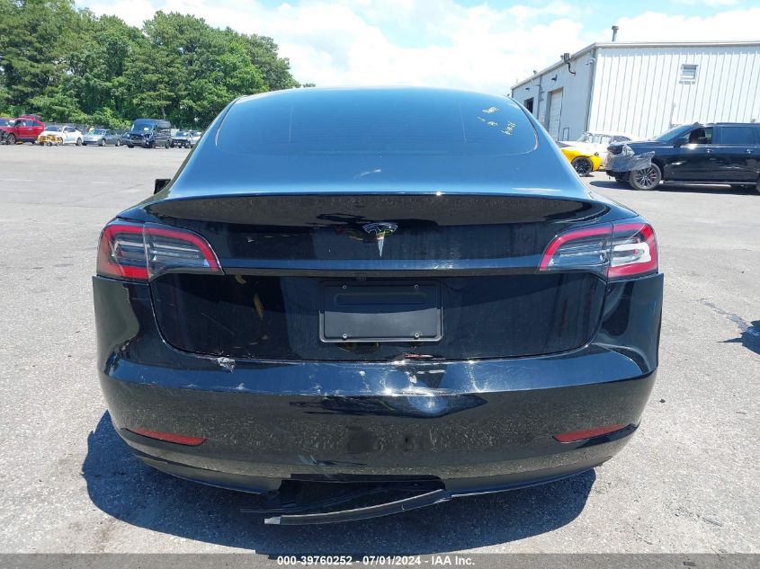 2023 Tesla Model 3 Rear-Wheel Drive VIN: 5YJ3E1EA5PF488489 Lot: 39760252